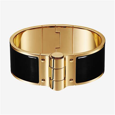 hermes uni hinged bracelet|hermes hinged enamel bracelet.